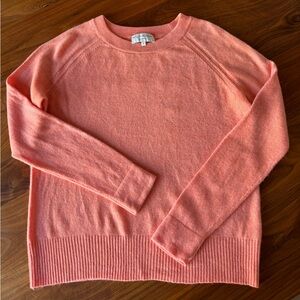 White + Warren essential crewneck 100% Cashmere sweater Size M